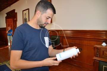 El Pleno de Telde abandona el plástico (Foto TA)